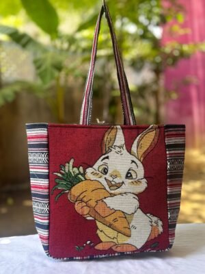 Bunny & Carrot Tote Bag